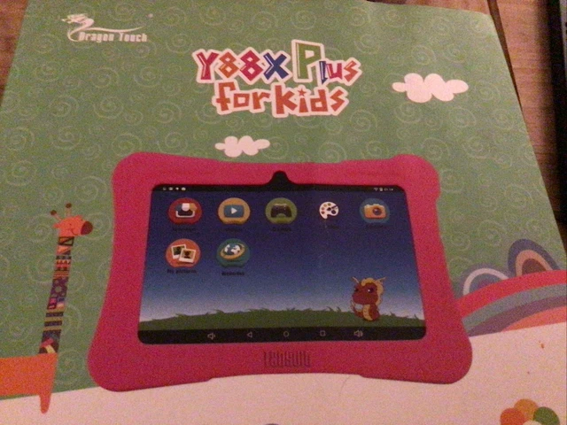 Dragon touch kids 7 inch tablet & case bundle