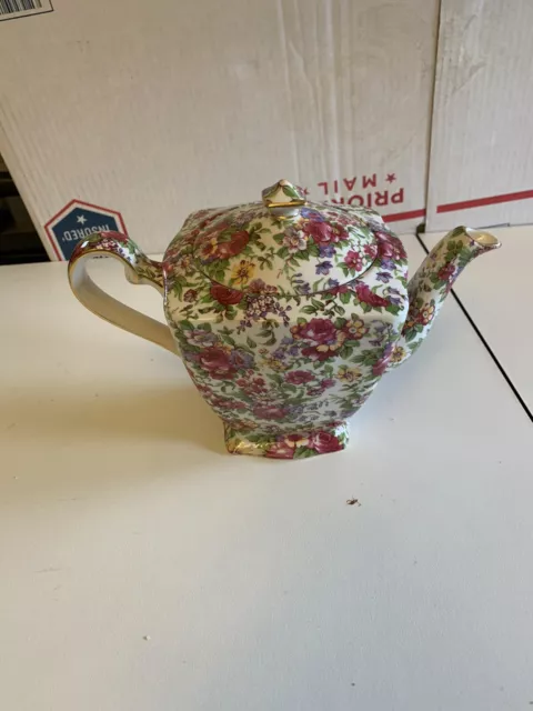 Summertime Royal Winton Grimwades England  Teapot 1995