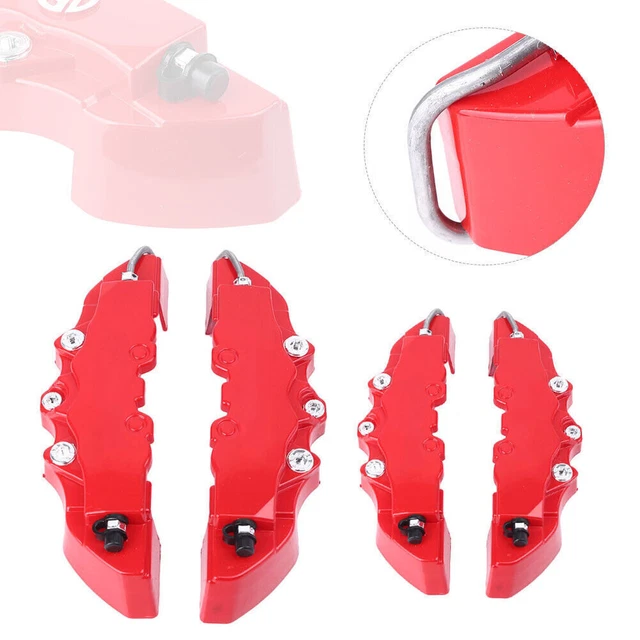 Disc Brake Caliper Covers 3D Set Front Rear Car Truck Fit 14"-17 " Wheels 4pcs