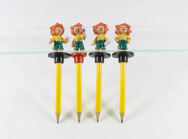 Pumuckl === 4 x Siftfiguren Figuren auf Stiften von Bully Bullyland