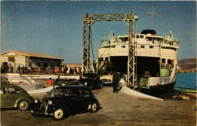 CPA AK MOROCCO TANGER - Ferry-Boats, Detroit Crossing from Gibraltar. (280991)