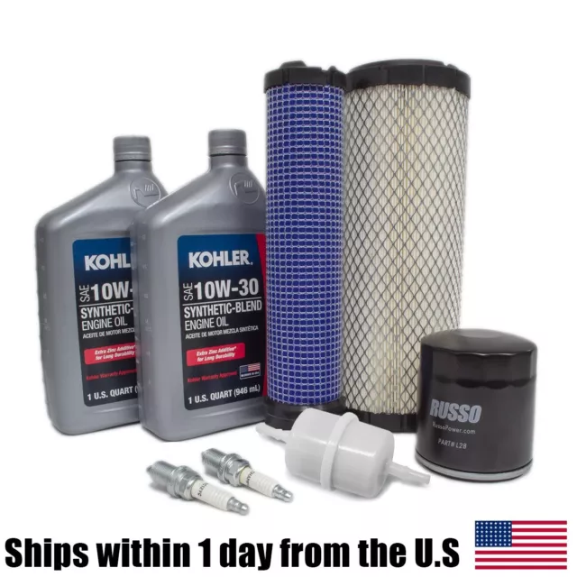 Tune Up Maintenance Service Oil Kit fits Exmark Lazer Z Toro Z Master Zero Turn