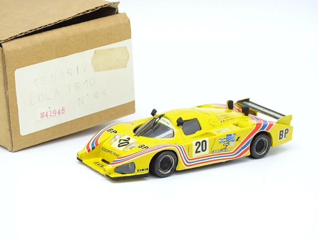 Modèle Réduit 1/43 LOLA T610 #17 LE MANS 1982 - Marque TENARIV - Kit Métal - Occasion Collection