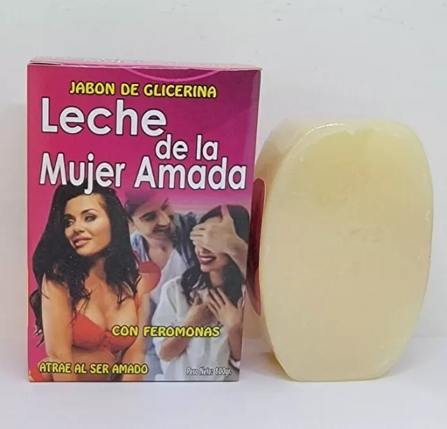 Leche De La Mujer Amada Jabon De Glicerina Feromonas Atrae Amor Dominador