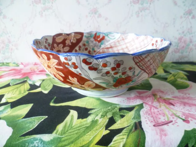 Antique Japanese Porcelain Imari Bowl