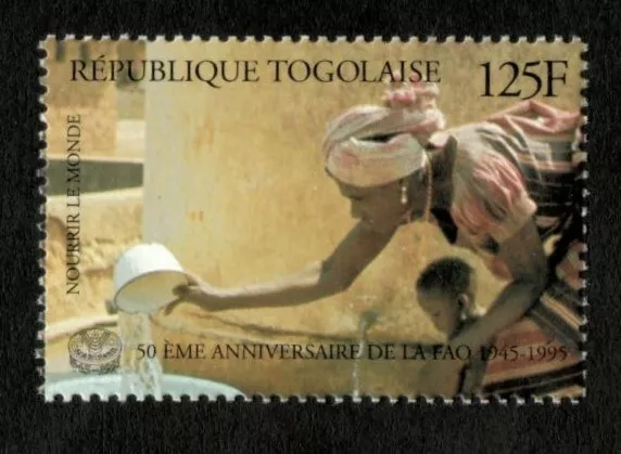 Togo 1995 - FAO, 50th Anniversary - Individual - 1667 - MNH