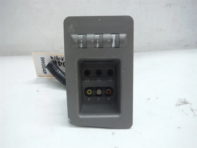 2002 Honda Odyssey Rear Headphone Audio Jack Composition Volume Control Oem 2003