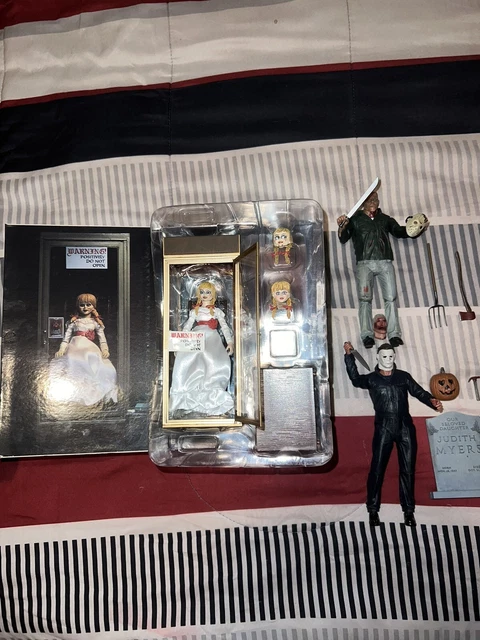 Horror Action Figures Bundle Annabelle, Jason, Michael Myers