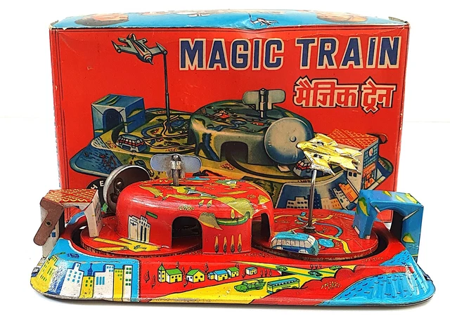 MAGIC TRAIN DOUBLE Circuit Bo te Am Toys India Hec Jouet