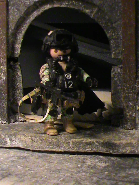 PLAYMOBIL CUSTOM US Navy Seal Recon Plongeur Ref-0214 Bis EUR 50,00 - FR