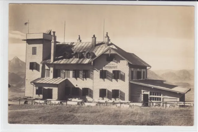 AK Salzburg, Hotel Gaisbergspitze, 1930 Foto