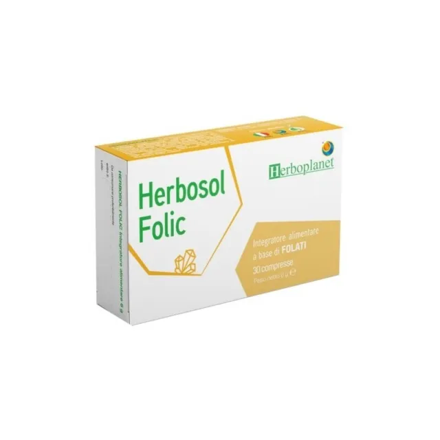 HERBOPLANET Herbosol Folic - Folic Acid Supplement 30 tablets