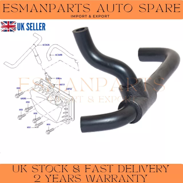 CRANKCASE EMISSION BREATHER HOSE For FORD FOCUS MK1 and PUMA ZETEC - 1337254