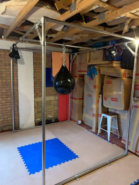 Custom Heavy Duty Boxing Punch Bag Frame, PullUp, MuscleUp,Self-Assembly project