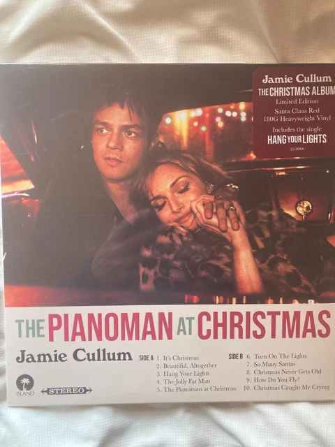 Jamie Cullum The Pianoman At Christmas Ltd Edition Red Vinyl Lp,  New & Sealed