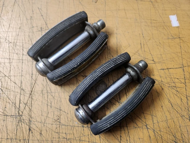 Pedali Originali Piaggio Ciao Piaggio Si Pedali In Plastica Nera - Main Image