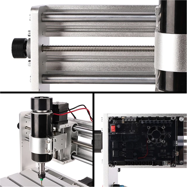 (AU)Engraving Machine Router Cutting Machine With 52mm Air Cooled Spindle 3