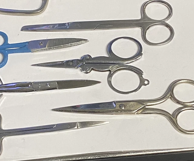Lot of Various Vintage Scissors