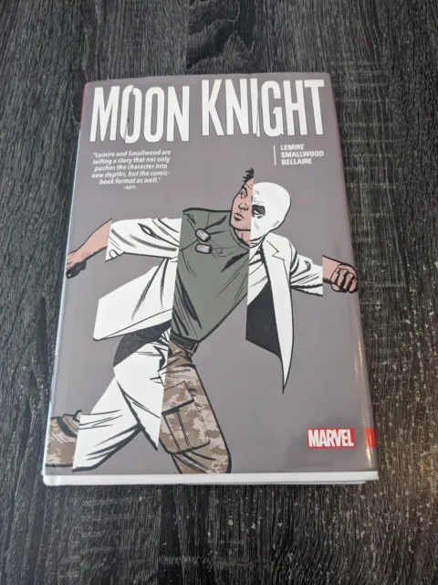 Moon Knight by Jeff Lemire and Greg Smallwood (Marvel, 2018)
