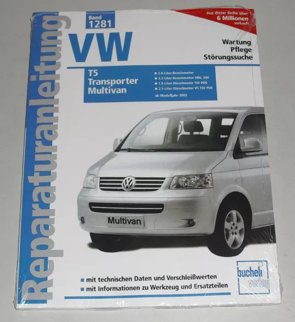 Manuel de Réparation VW Bus/Transporter/ Multivan T5, À Partir De L'Année 2003