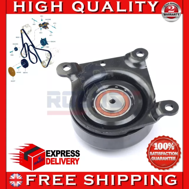 Viscous Fan Coupling Pulley Drive For Ford Transit Mk6 Mk7 2.4 2.2 Rwd 1425498