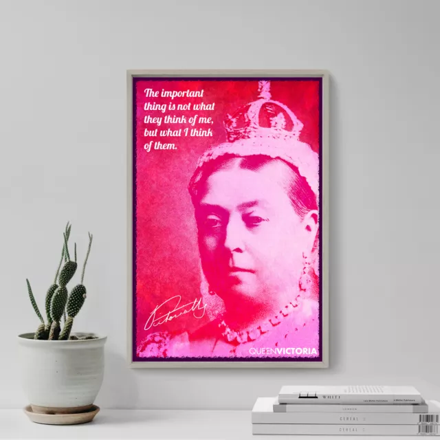 Queen Victoria Art Print Photo Poster Gift Quote