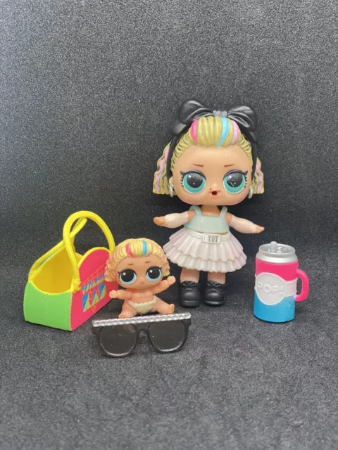 LOL Surprise Eye Spy unter Verschluss Serie 80er BB & Lil Sister. Madonna Puppe