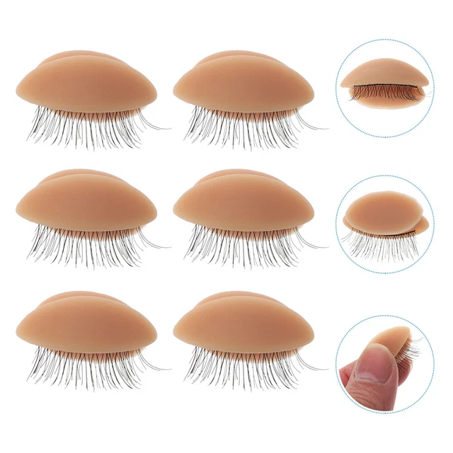3 paia palpebre rimovibili studio trucco modello ciglia finte
