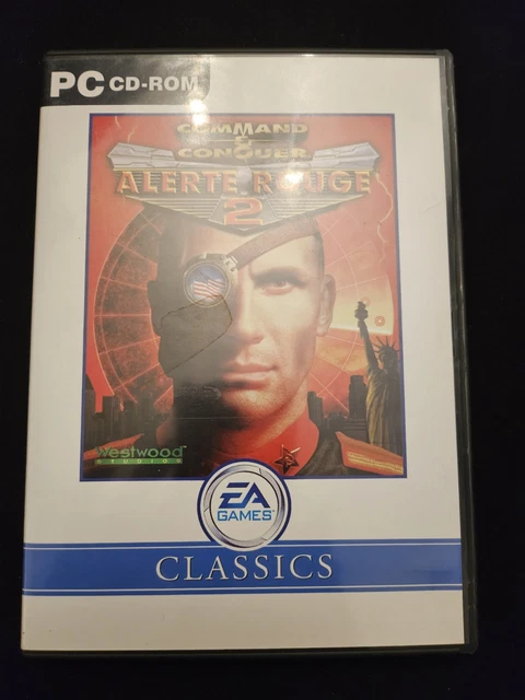 Command & Conquer : Alerte Rouge - EA Classics - Jeu PC CD-ROM - Très Bon état