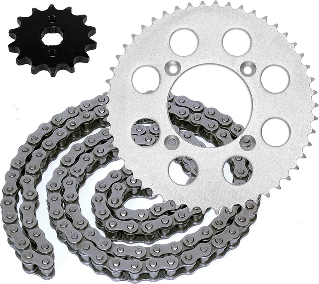 Drive Chain & Sprockets Kit for Honda XR100R 1985-2003 / CRF100F 2004-2013