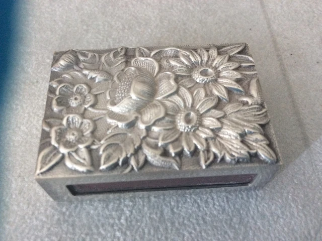 S Kirk & Son Sterling Silver Match Safe 90F No Monogram