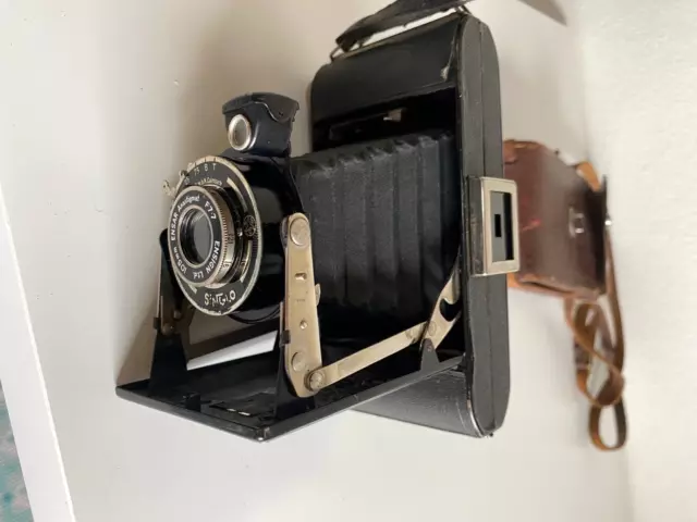 Vintage ENSIGN Folding Camera - Ensar Anastigmat 105mm / 7.7 (untested)