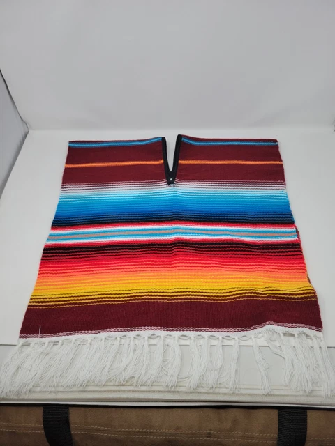 Vtg Child Serape