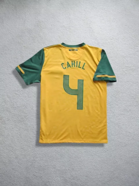 2010 Australia 🇦🇺 CAHILL Socceroos Soccer Jersey Football Shirt [XL] AUTHENTIC