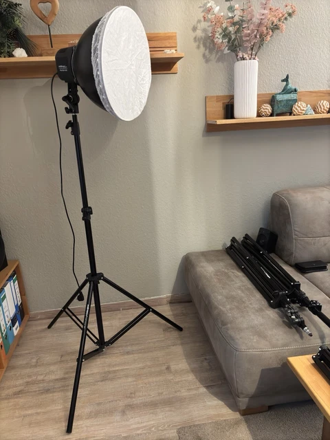 Système De Fond Télescopique XL 225-400cm Walimex Pro - Support Photo Vidéo Studio Mobile