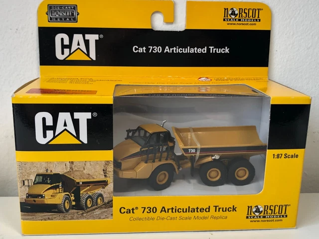 NORSCOT CAT 730 Articulated Truck Camion Articulado 1/87 die-cast