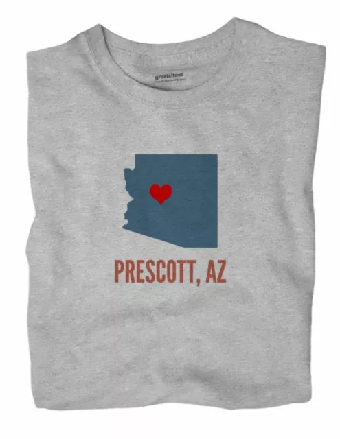 Prescott Arizona AZ T-Shirt HEART