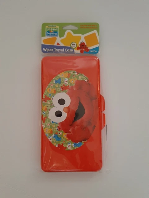 Sesame Street WIPES TRAVEL CASE Red ELMO