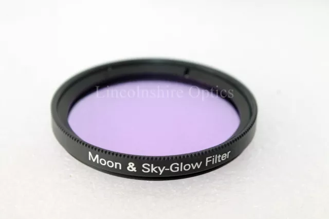 Ostara 2 inch Moon Skyglow filter for telescope eyepiece. Astronomy. Lunar Moon