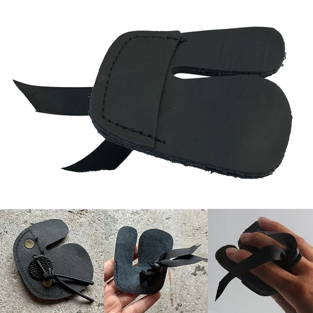 Onglet (doigtier) De Protection En Cuir De Vache Et Aluminium
