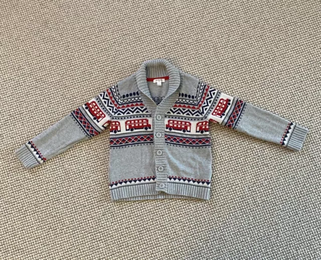 Purebaby Boys Knit Cardigan (size 4)