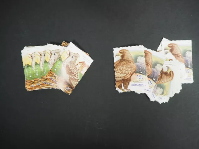 Rumänien 2019, Serie "Einheimische Vögel" **/MNH, MiNr. 7531/32 (50), ME 750,-