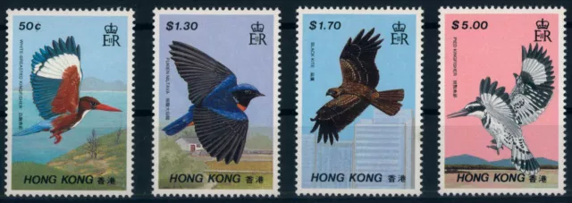 Japan Besetzung II. WK Hongkong; Vögel 1988 kpl. **  (14,-)