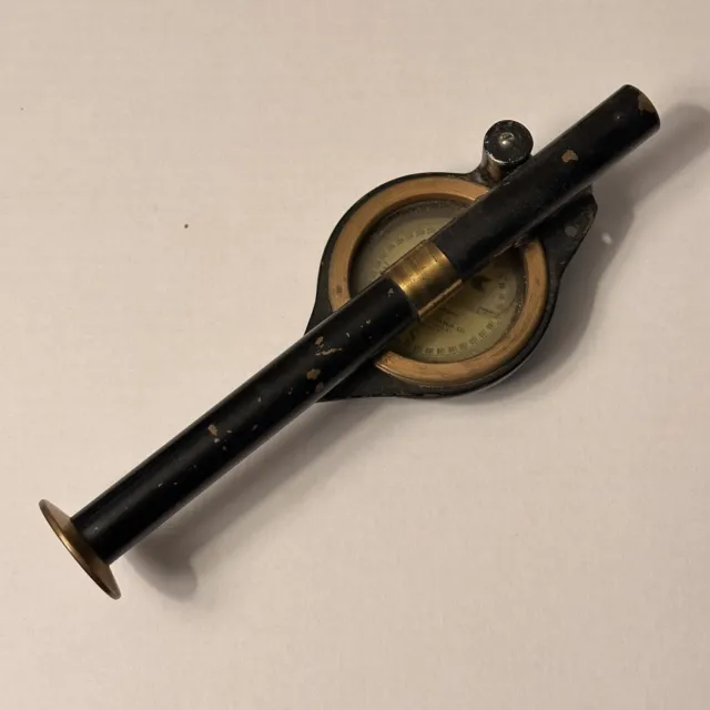 Gordon I. Roberts Patent Pend. Compascope  Surveying Scope / Compass