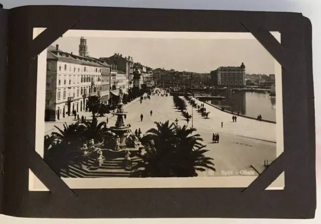 Vintage Postkartenalbum Kroatien Montenegro Kotor Dubrovnik Split Šibenik x95 2