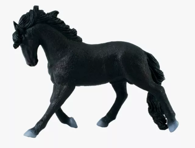 NEW CollectA 88403 Black Andalusian Stallion Horse 13.5cm Long - RETIRED