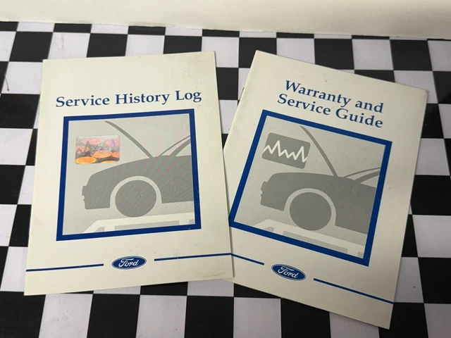 ORIGINAL FORD WARRANTY And Service History Booklets - Blank...! £5.98 ...