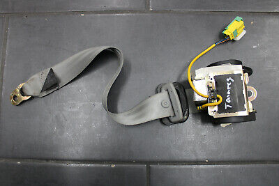 VW Touareg 7L Sedile Posteriore NS Sinistra Cintura Di Sicurezza Nero 76857805 