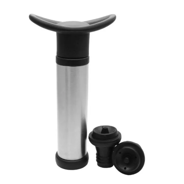 Bottle Stoppers Keeps Wine for Durable Stainless Steel Vacuum Saver Pumps