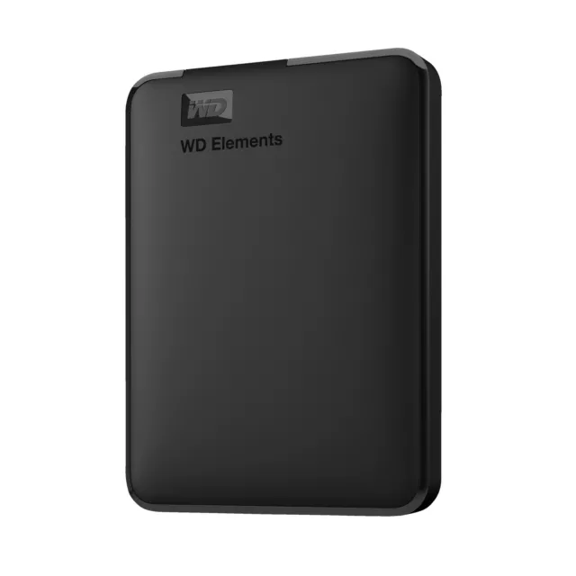 WD Elements™ Festplatte, 4 TB HDD, 2,5 Zoll, extern, Schwarz